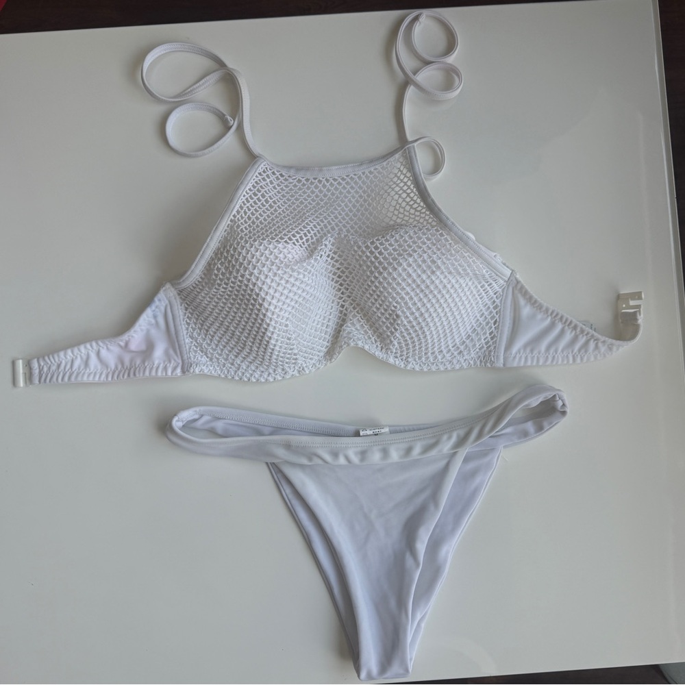 ASOS White Swimwear Top